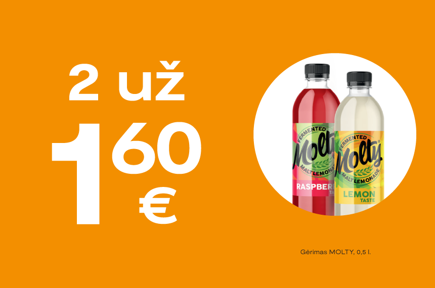 Molty 2 už 1.60 Eur!